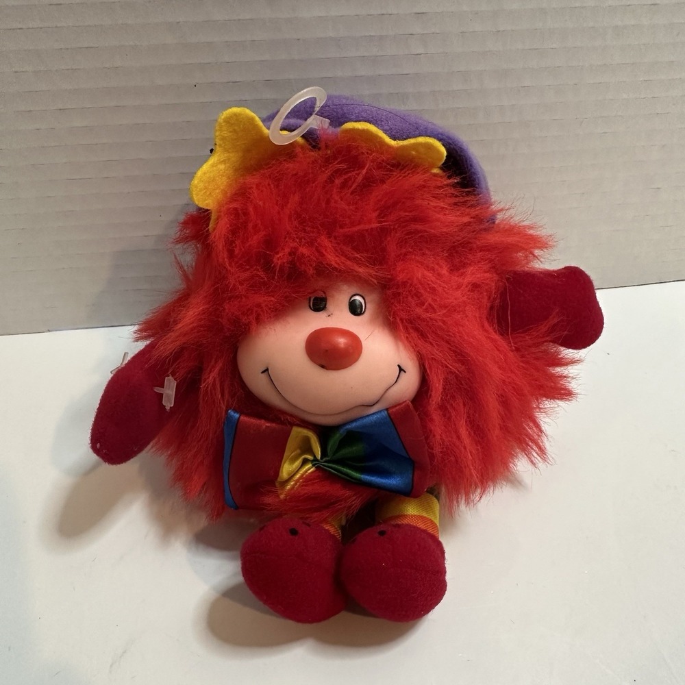 Vintage 1984 Mattel Rainbow Brite Hatful ROMEO Sprite Red with Hat